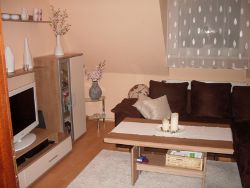 Bochum Ferienwohnung Anna: Wohnzimmer